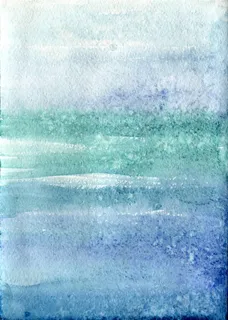 美丽的水彩绘画景色素材