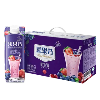 伊利果果昔超市商品白底图免抠实物摄影png格式图片透明底