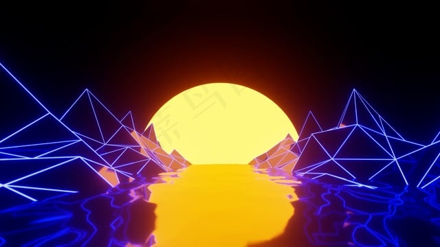 黄昏, 日落, 山, 夜晚