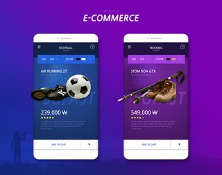 UI多页面包装展示手机APP交互界面样机长图概念PSD设计模板