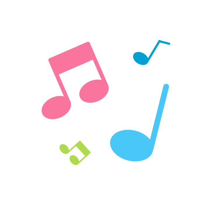 音乐音符符号图标_元素