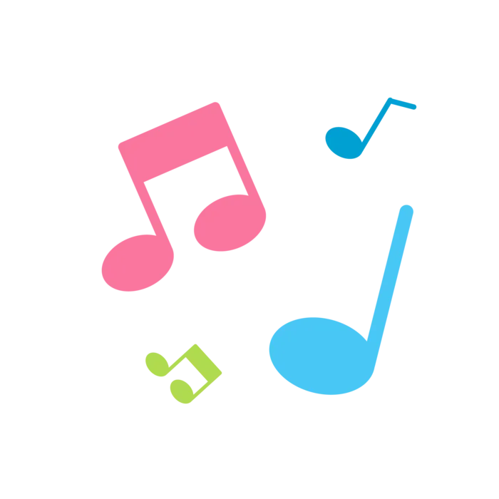 音乐音符符号图标_元素