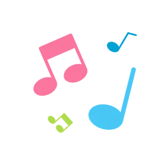 音乐音符符号图标_元素