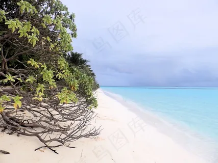 白色沙滩海边图片 白色沙滩海边图片
