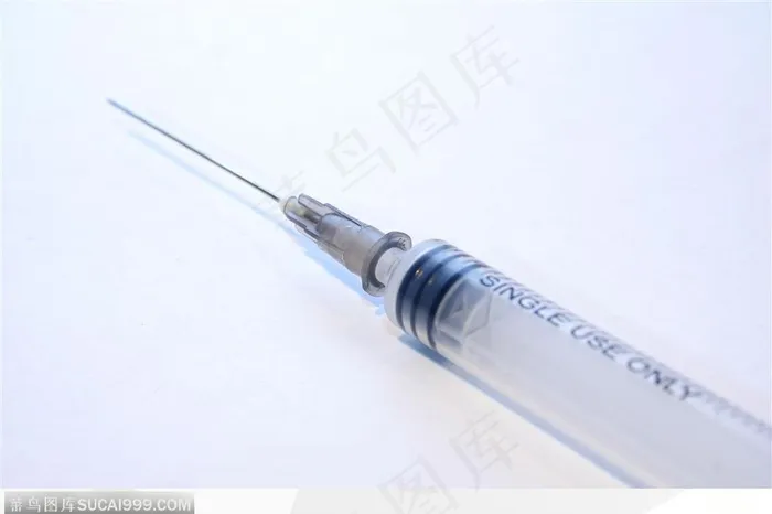 医疗器材-一支塑料注射器