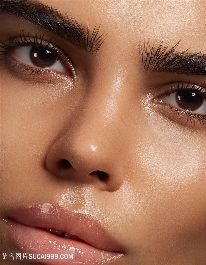 化妆品模特美容