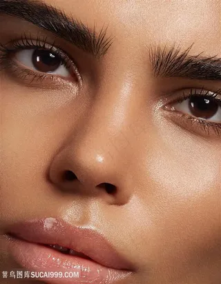 化妆品模特美容