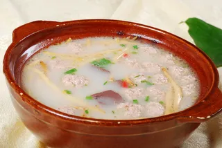 0911CC-230黄花炖肉丸