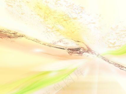 简约绿黄背景 简约绿黄背景