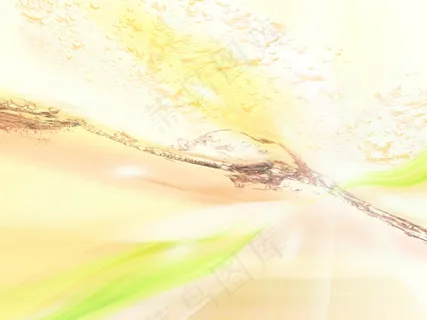 简约绿黄背景 简约绿黄背景