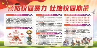 校园欺凌版面