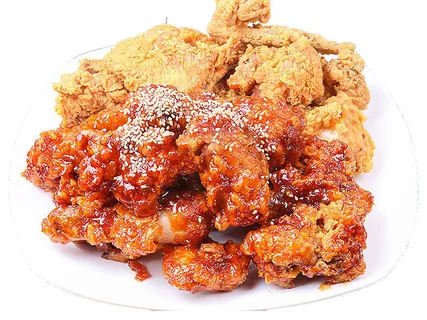 两种拼炸鸡 两种拼炸鸡