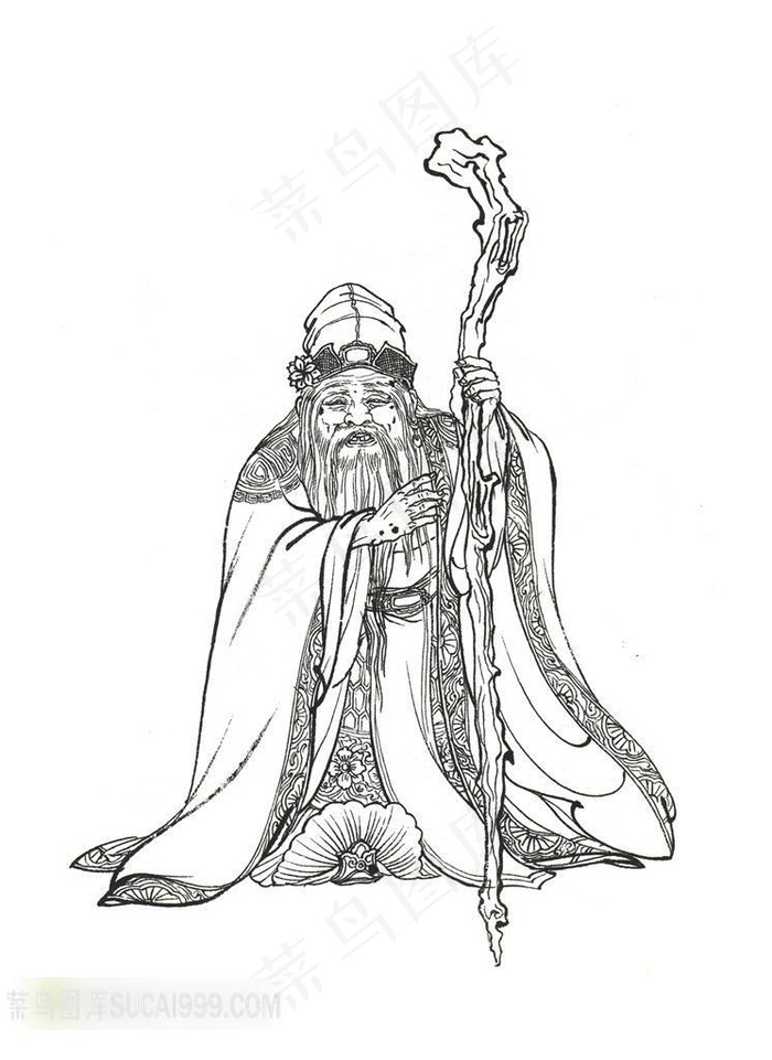 土地公设计素材