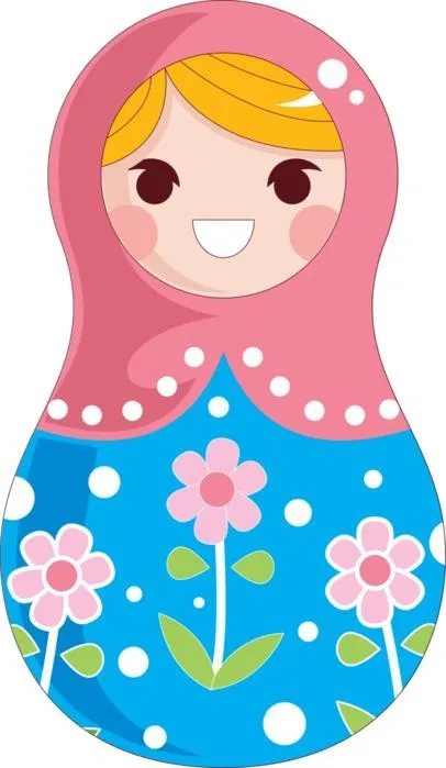 俄罗斯套娃 PNG免抠(406x699)