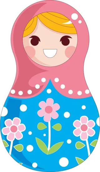 俄罗斯套娃 PNG免抠