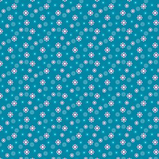 蓝色小花平铺唯美背景图片