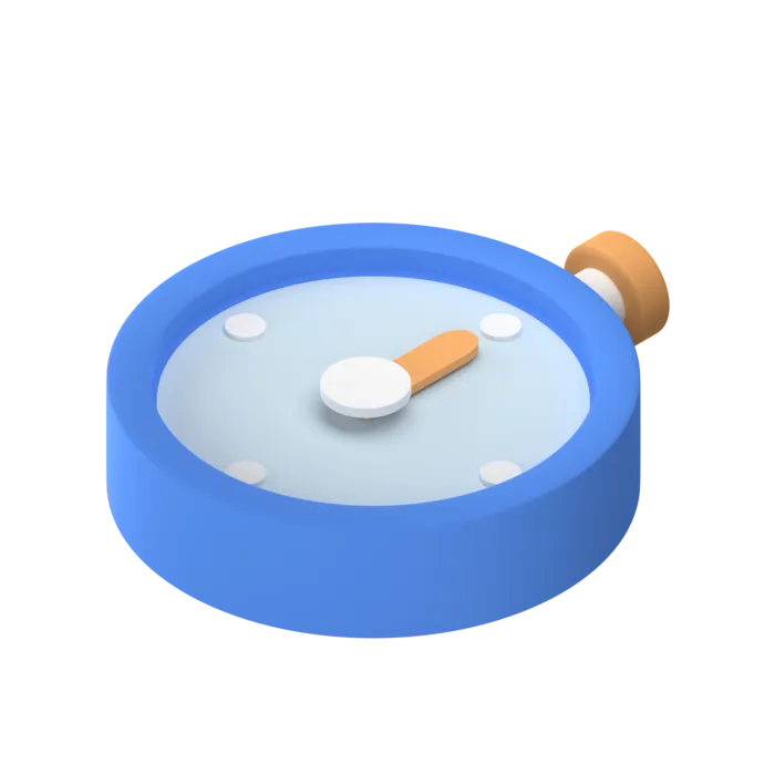 时钟简约3D数据png图标素材