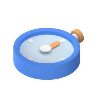 时钟简约3D数据png图标素材