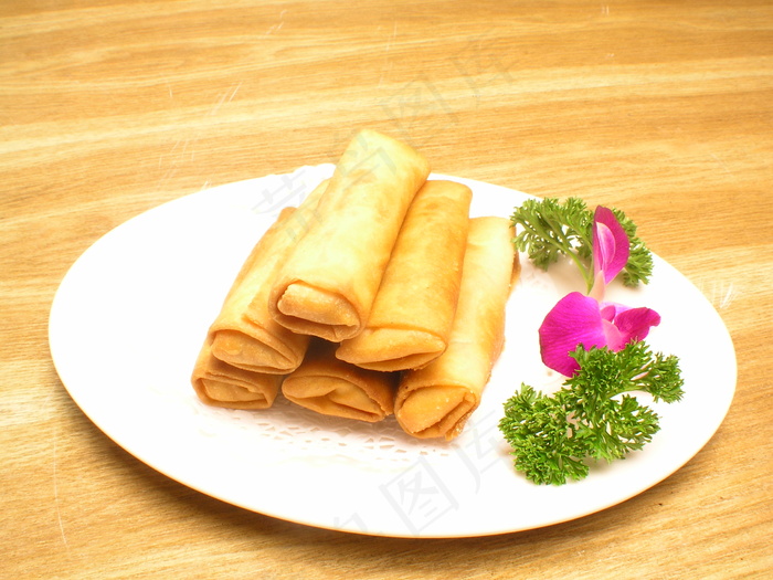 主食|小吃三丝春卷