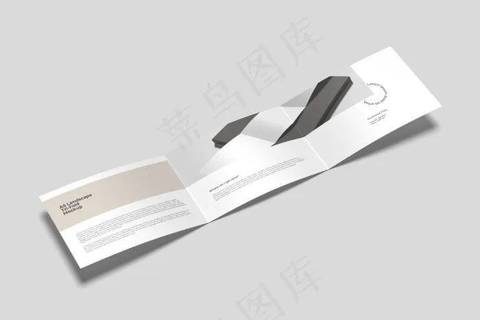 折页 样机  三折页 智能贴图 折页样机 三折页模板 三折页样机 psd模版下载
