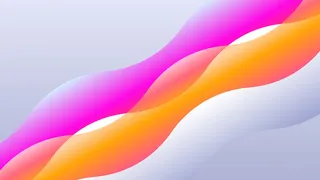 极简剪纸波浪弥散光渐变背景图设计素材