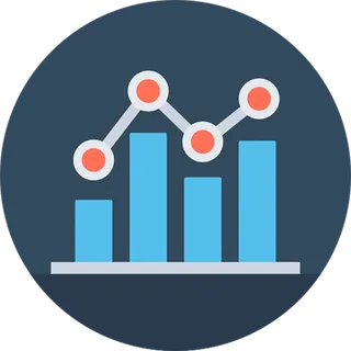 折线图灰色卡通少儿兴趣班素材