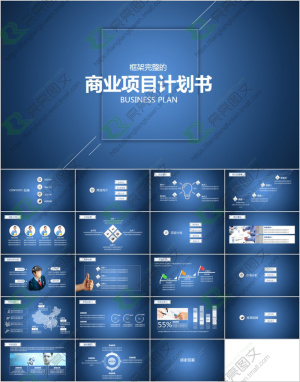 项目|策划|精品|ppt预览图