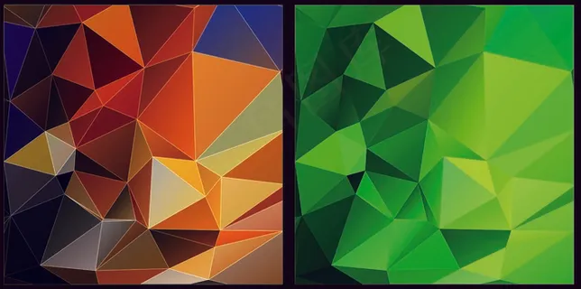 几何艺术设计 几何图形背景 多边形背景图片