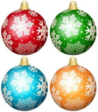 圣诞球小玩意免抠