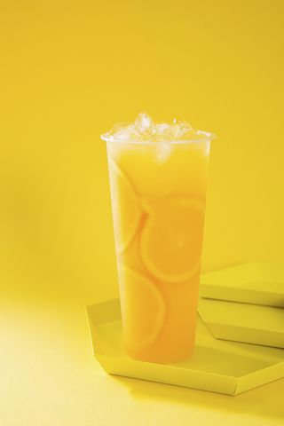 奶茶照片拍摄果汁鲜橙汁