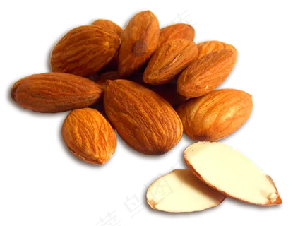 扁口核桃免抠图片