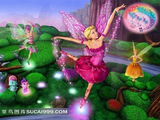 跳舞的蝴蝶仙子电影芭比之蝴蝶仙子海报