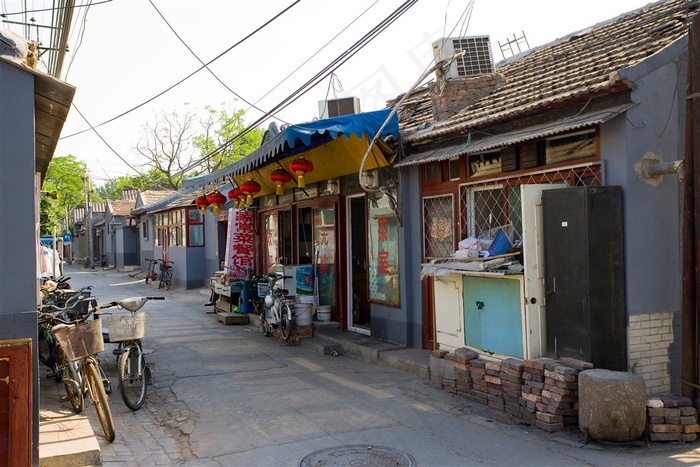 胡同故宫摄影图片