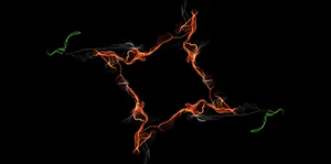 迷幻大气框架背景