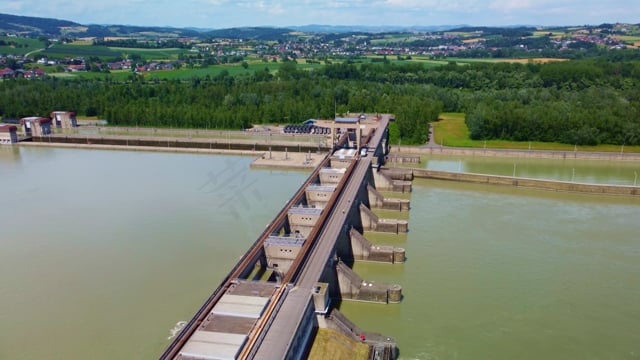 发电厂, 水力发电站, 活力, 水动力, 锁, 运输