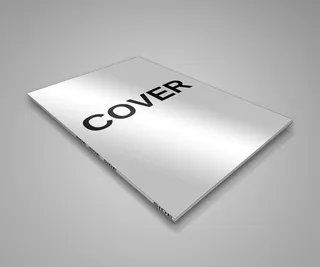 简约画册样机