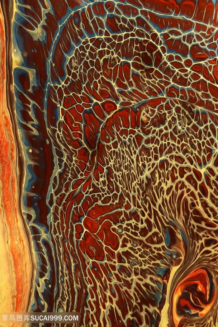 抽象唯美时尚艺术油画挂画