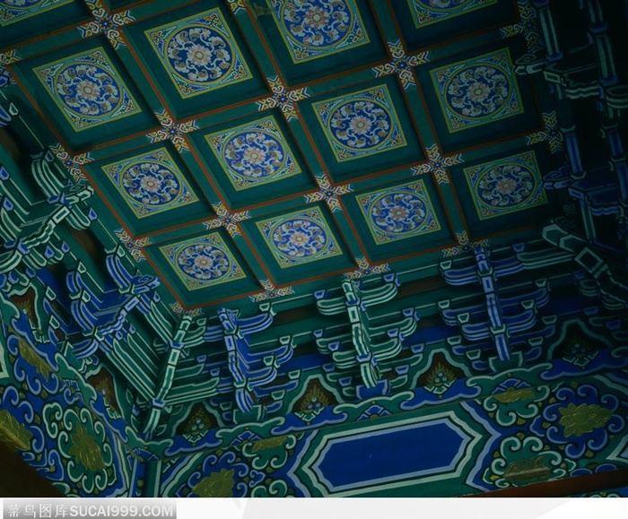 明十三陵-长陵凌恩殿屋顶