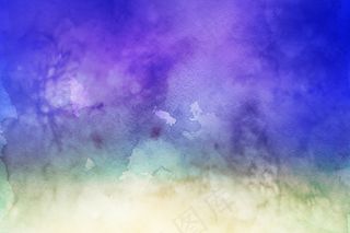 水彩现代背景 