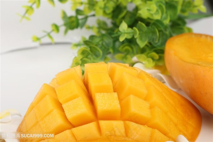 食物新鲜的芒果素材图片