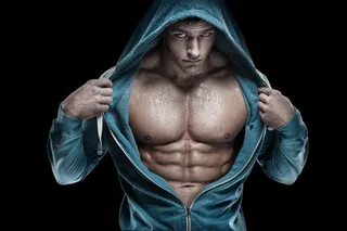 肌肉男子摄影高清图片