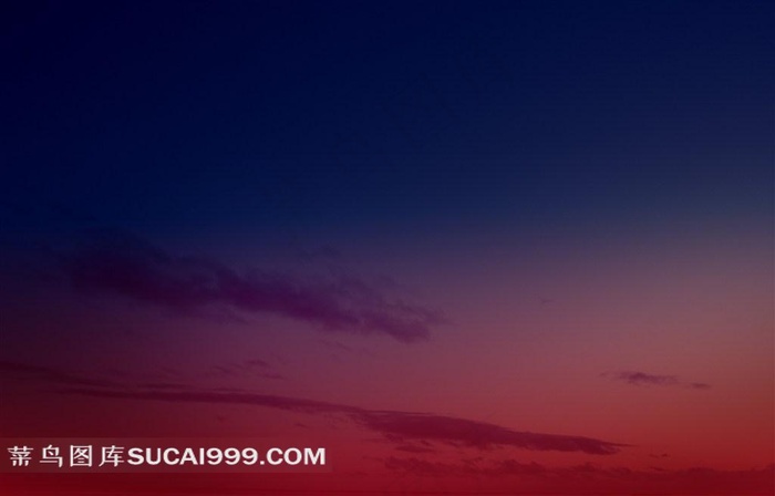 傍晚的天边图片素材