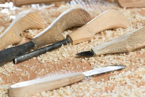 雕刻的木匠摄影高清图片