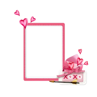 爱心装扮情人节