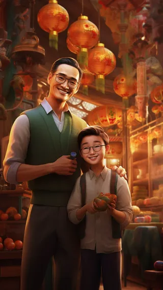 父亲 父亲节 温馨 坚强 爱护 关怀 教育 快乐 幸福 父爱