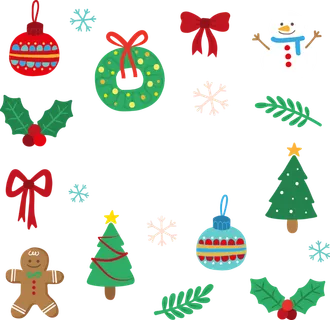 圣诞节元素高清PNG免抠图片
