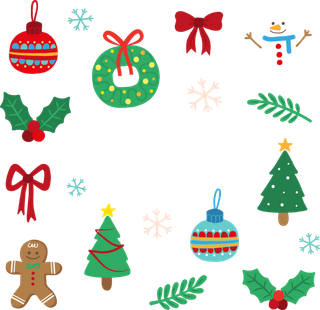 圣诞节元素高清PNG免抠图片