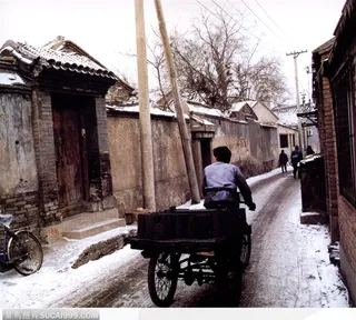 胡同印象-运煤的车