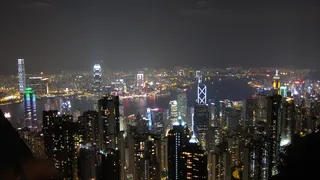 高清城市建筑灯光夜景