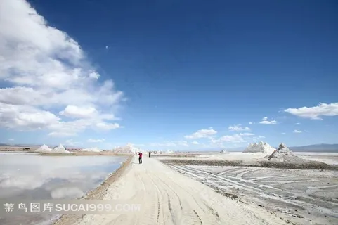 青海茶卡盐湖迷人美景